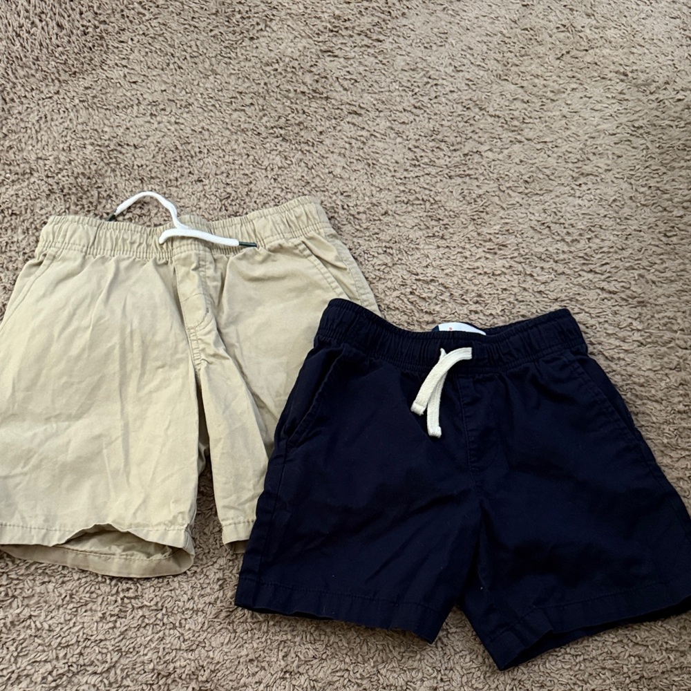Cat & Jack Tan and Black Kids Shorts